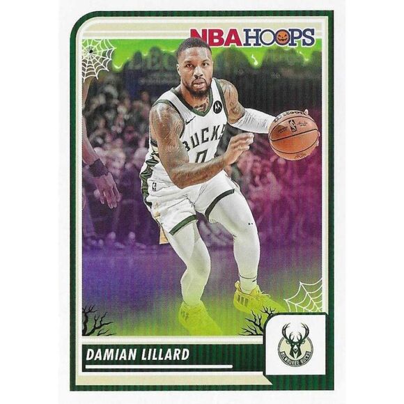 2023-24 Haunted Hoops Basketball Card #60 Damian Lillard - Picture 1 of 2